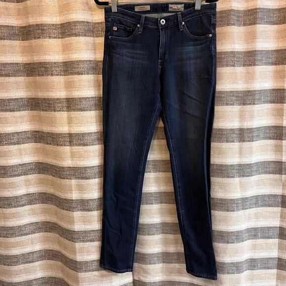 AG Adriano Goldschmied The Prima Mid Rise Cigarette Jeans Size 27 - Picture 1 of 7